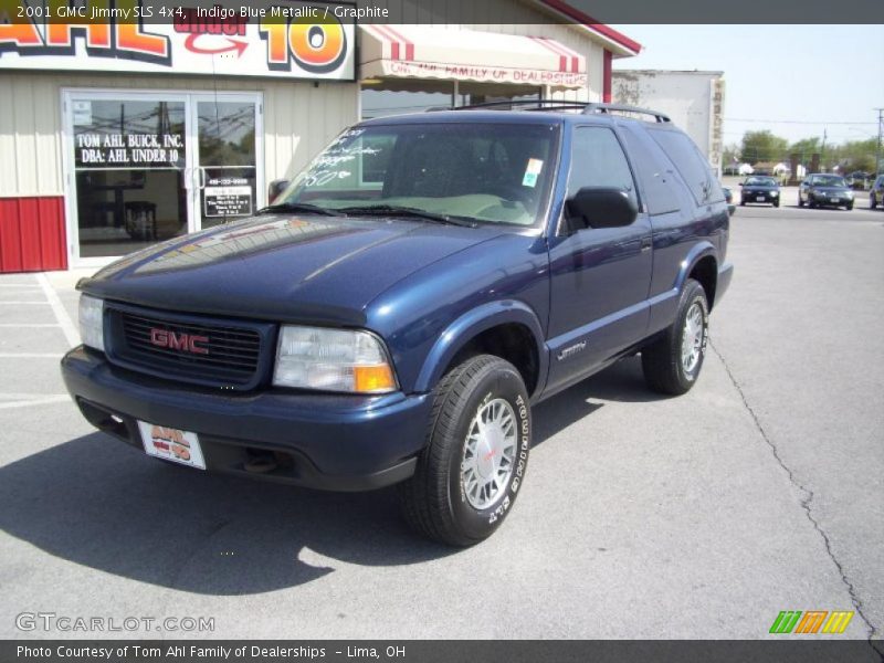 Indigo Blue Metallic / Graphite 2001 GMC Jimmy SLS 4x4
