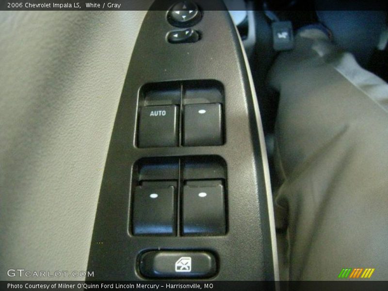 White / Gray 2006 Chevrolet Impala LS