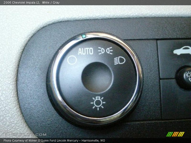 White / Gray 2006 Chevrolet Impala LS