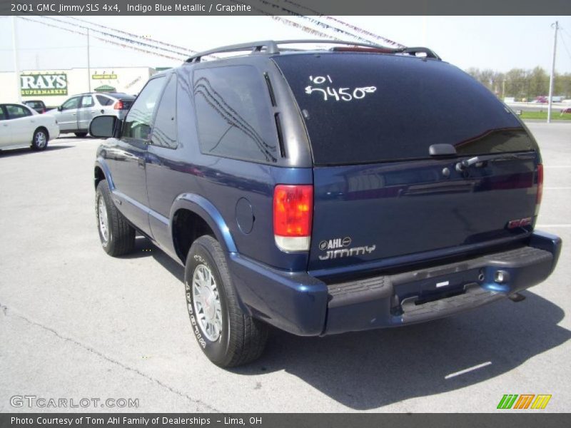 Indigo Blue Metallic / Graphite 2001 GMC Jimmy SLS 4x4