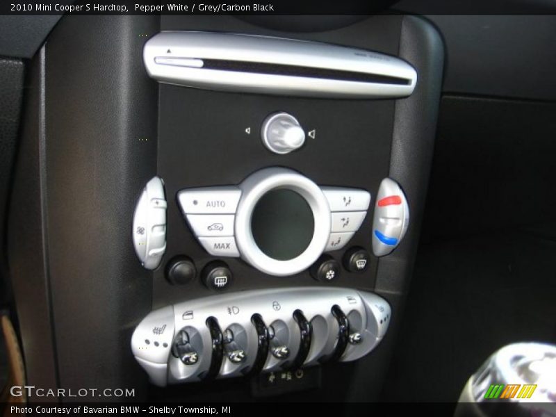 Pepper White / Grey/Carbon Black 2010 Mini Cooper S Hardtop