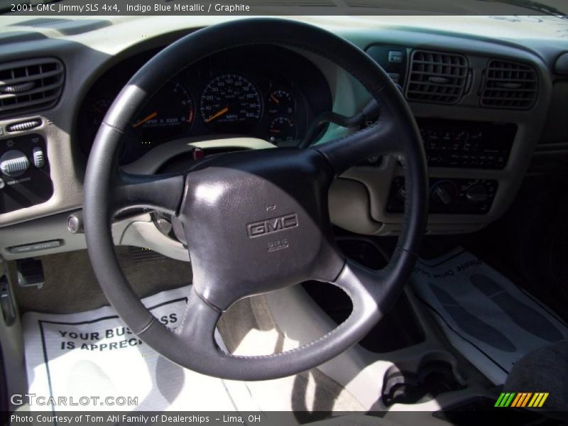 Indigo Blue Metallic / Graphite 2001 GMC Jimmy SLS 4x4