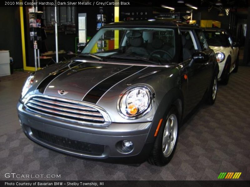 Dark Silver Metallic / Grey/Carbon Black 2010 Mini Cooper Hardtop