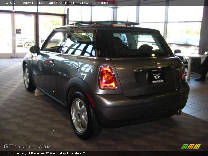 Dark Silver Metallic / Grey/Carbon Black 2010 Mini Cooper Hardtop