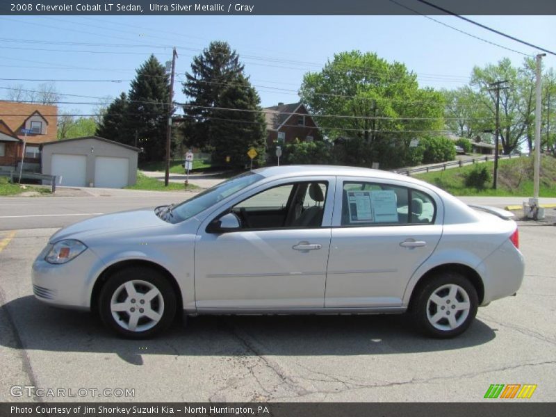 Ultra Silver Metallic / Gray 2008 Chevrolet Cobalt LT Sedan
