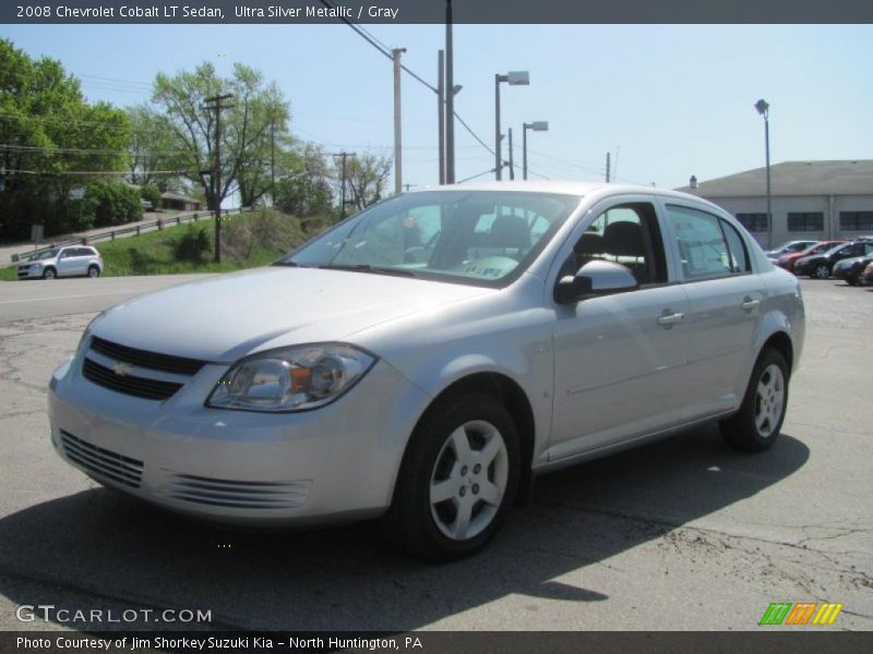 Ultra Silver Metallic / Gray 2008 Chevrolet Cobalt LT Sedan