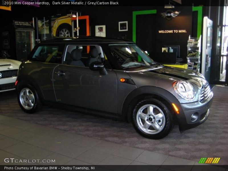 Dark Silver Metallic / Grey/Carbon Black 2010 Mini Cooper Hardtop