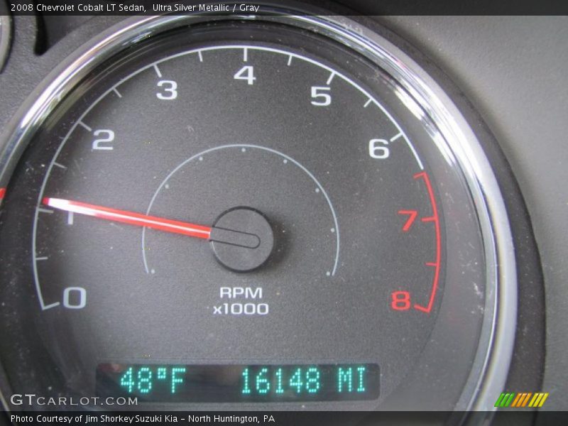 Ultra Silver Metallic / Gray 2008 Chevrolet Cobalt LT Sedan