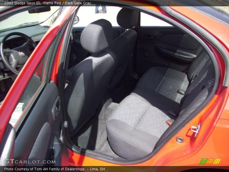 Flame Red / Dark Slate Gray 2002 Dodge Neon ES