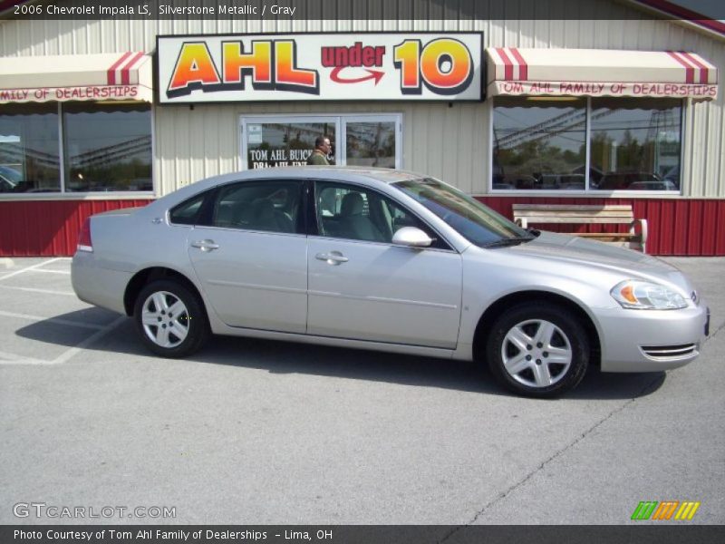 Silverstone Metallic / Gray 2006 Chevrolet Impala LS
