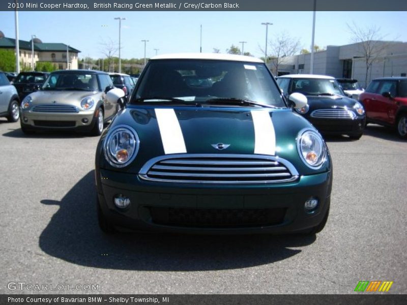 British Racing Green Metallic / Grey/Carbon Black 2010 Mini Cooper Hardtop