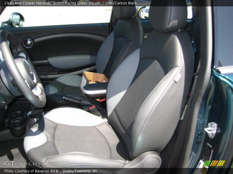 British Racing Green Metallic / Grey/Carbon Black 2010 Mini Cooper Hardtop