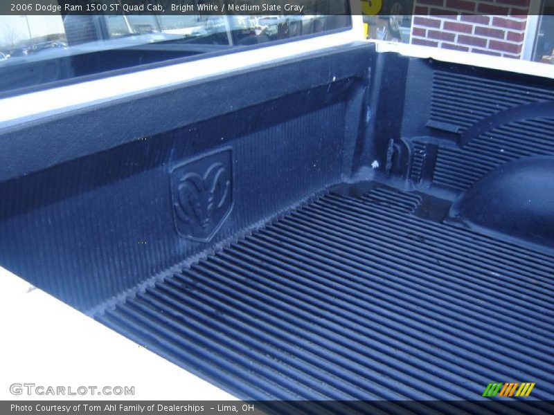 Bright White / Medium Slate Gray 2006 Dodge Ram 1500 ST Quad Cab