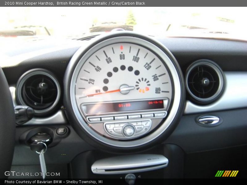 British Racing Green Metallic / Grey/Carbon Black 2010 Mini Cooper Hardtop
