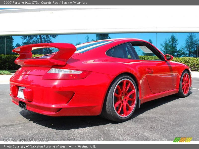 Guards Red / Black w/Alcantara 2007 Porsche 911 GT3