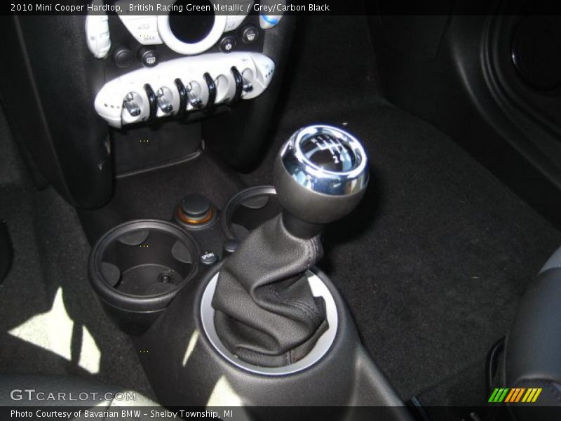 British Racing Green Metallic / Grey/Carbon Black 2010 Mini Cooper Hardtop
