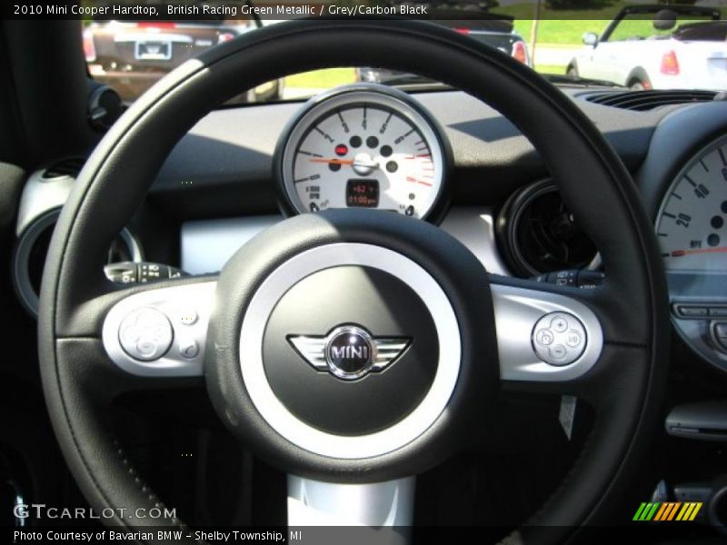 British Racing Green Metallic / Grey/Carbon Black 2010 Mini Cooper Hardtop