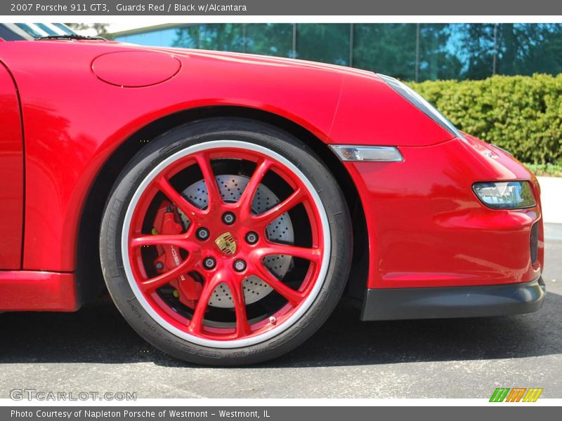 Guards Red / Black w/Alcantara 2007 Porsche 911 GT3