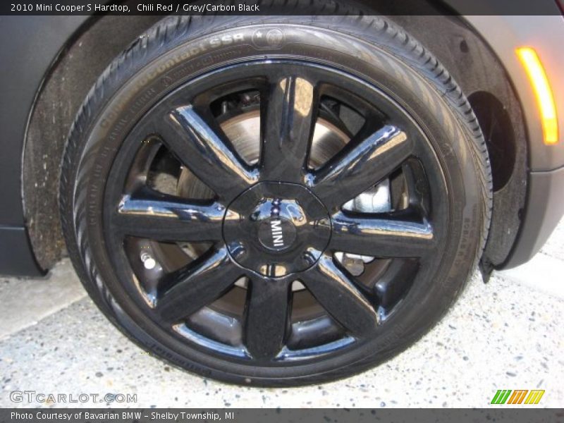 Chili Red / Grey/Carbon Black 2010 Mini Cooper S Hardtop