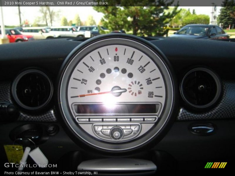Chili Red / Grey/Carbon Black 2010 Mini Cooper S Hardtop