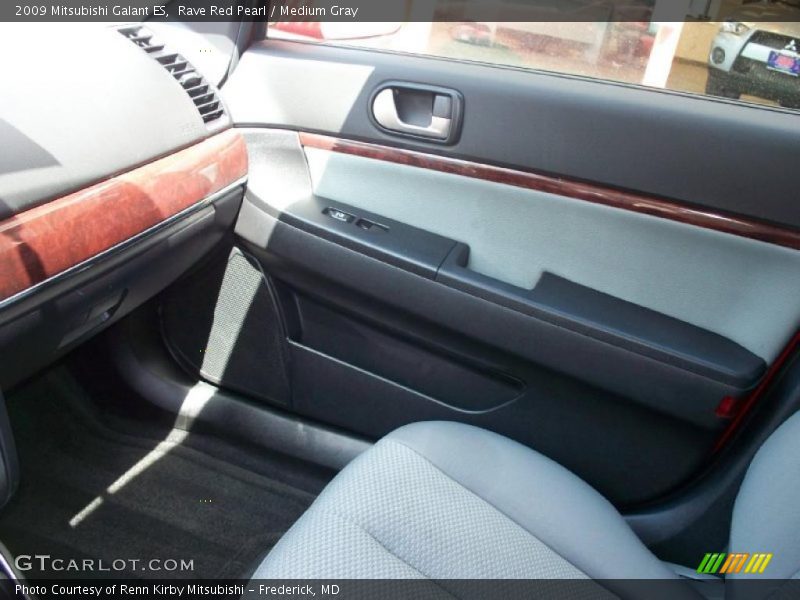 Rave Red Pearl / Medium Gray 2009 Mitsubishi Galant ES