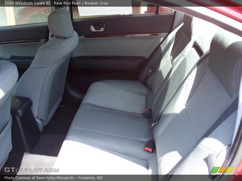Rave Red Pearl / Medium Gray 2009 Mitsubishi Galant ES