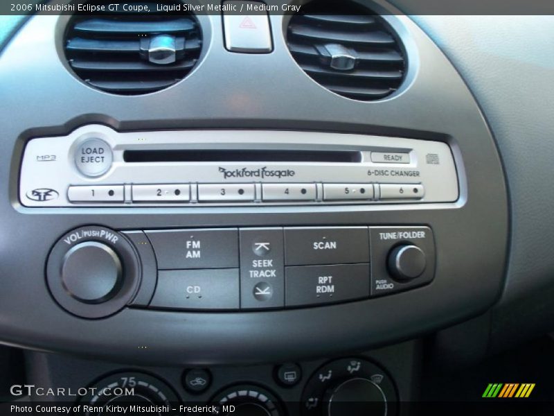 Liquid Silver Metallic / Medium Gray 2006 Mitsubishi Eclipse GT Coupe