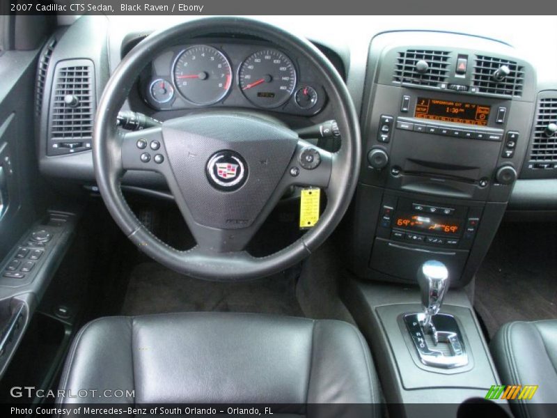 Black Raven / Ebony 2007 Cadillac CTS Sedan