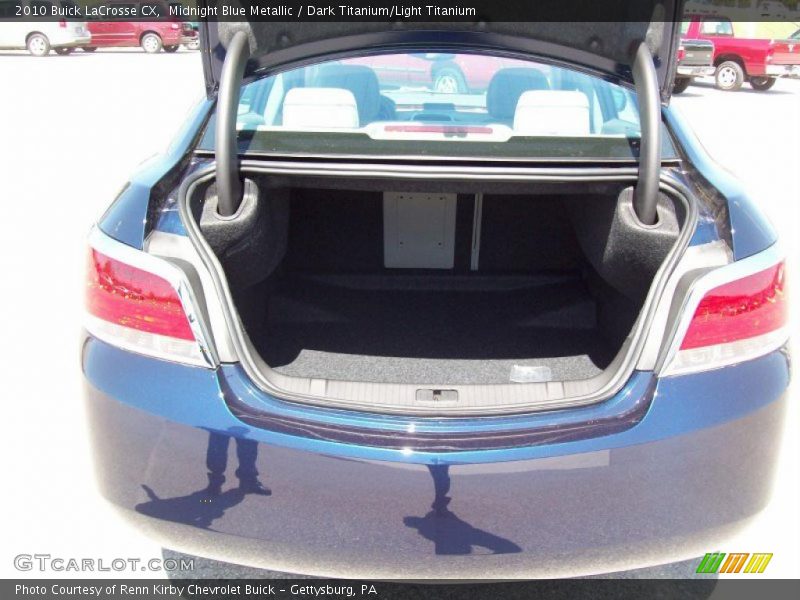 Midnight Blue Metallic / Dark Titanium/Light Titanium 2010 Buick LaCrosse CX
