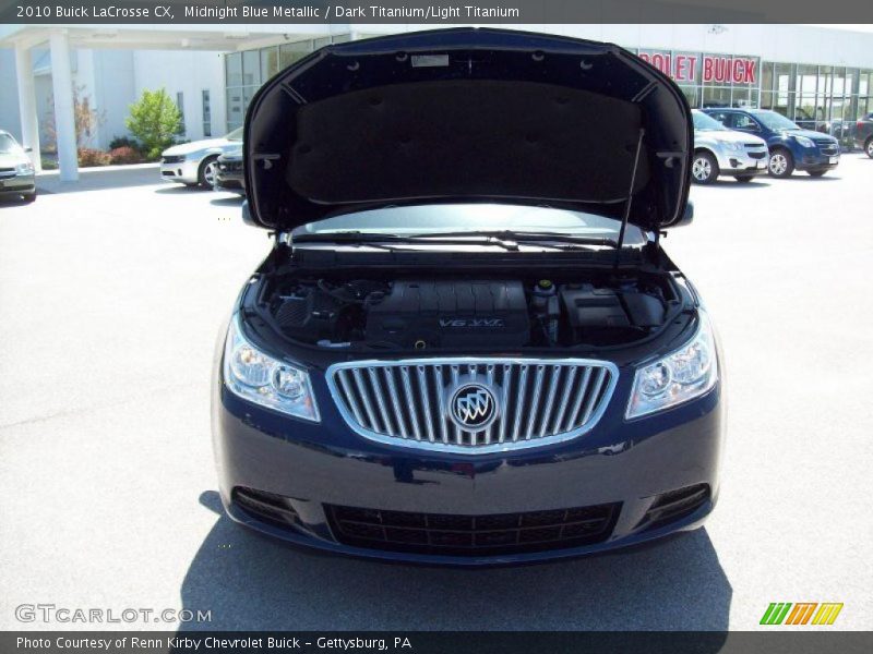 Midnight Blue Metallic / Dark Titanium/Light Titanium 2010 Buick LaCrosse CX