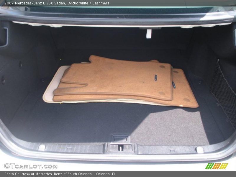 Arctic White / Cashmere 2007 Mercedes-Benz E 350 Sedan