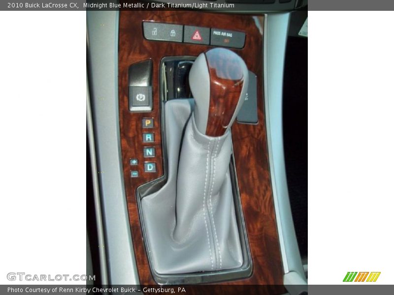 Midnight Blue Metallic / Dark Titanium/Light Titanium 2010 Buick LaCrosse CX
