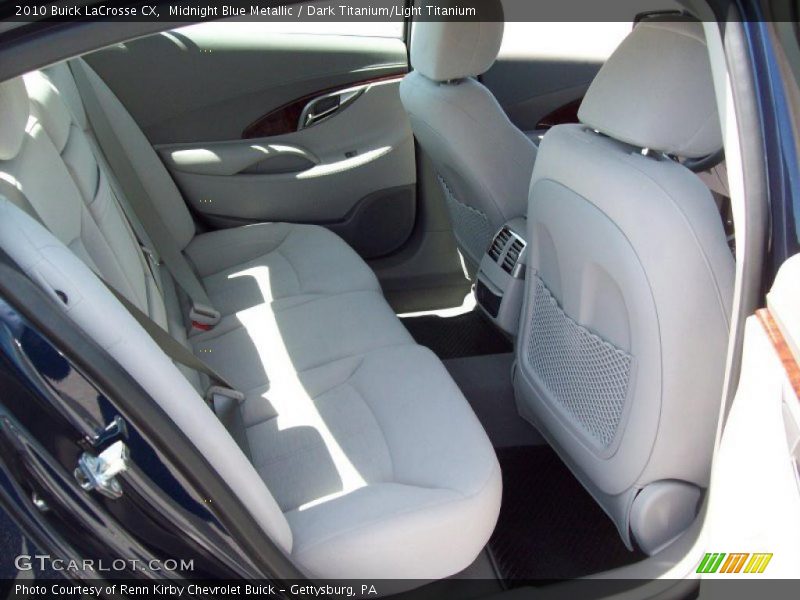 Midnight Blue Metallic / Dark Titanium/Light Titanium 2010 Buick LaCrosse CX