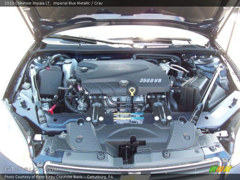 Imperial Blue Metallic / Gray 2010 Chevrolet Impala LT