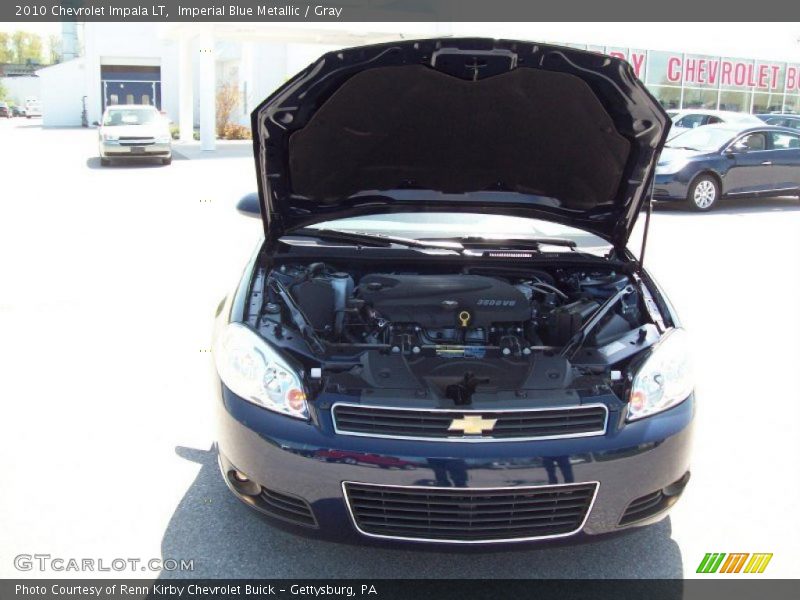 Imperial Blue Metallic / Gray 2010 Chevrolet Impala LT