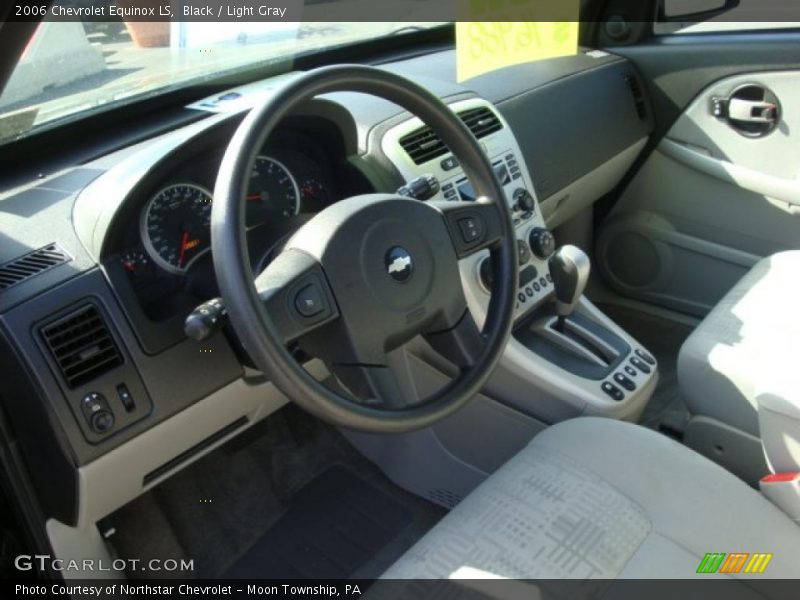 Black / Light Gray 2006 Chevrolet Equinox LS