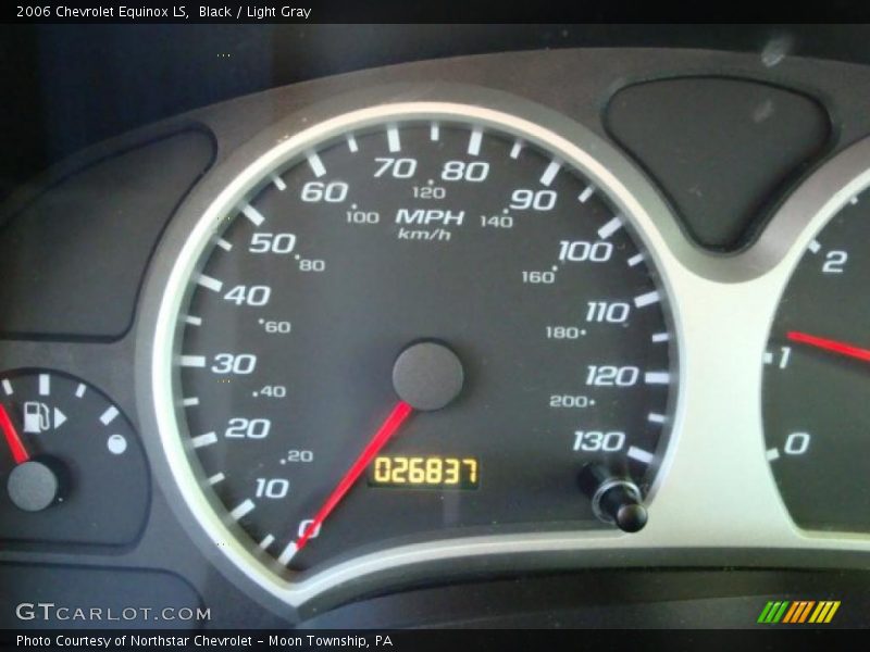 Black / Light Gray 2006 Chevrolet Equinox LS