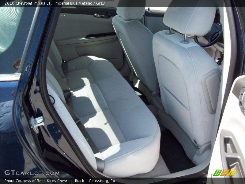 Imperial Blue Metallic / Gray 2010 Chevrolet Impala LT