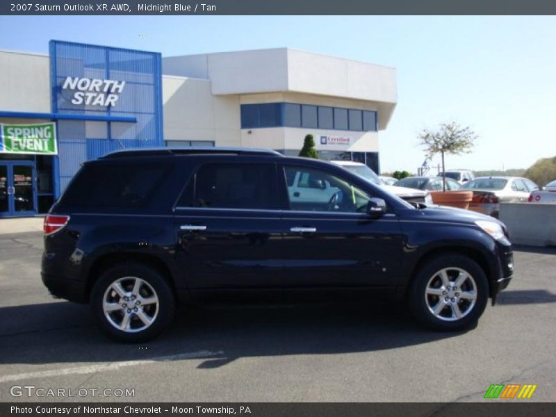 Midnight Blue / Tan 2007 Saturn Outlook XR AWD