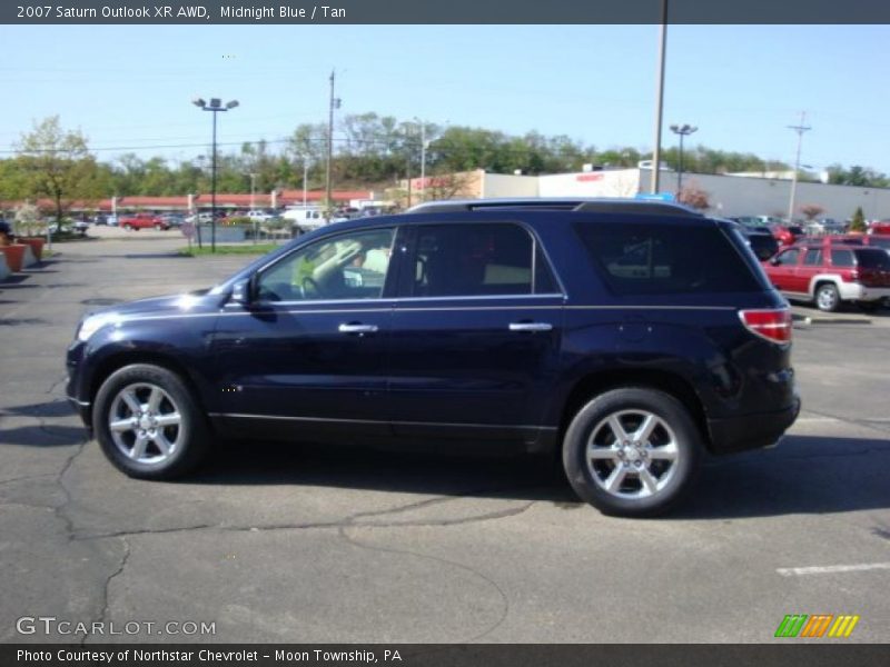 Midnight Blue / Tan 2007 Saturn Outlook XR AWD