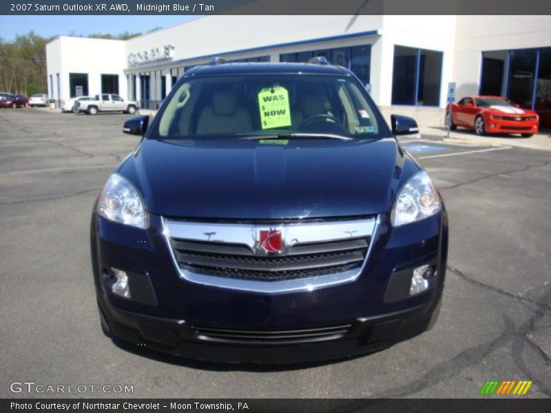 Midnight Blue / Tan 2007 Saturn Outlook XR AWD