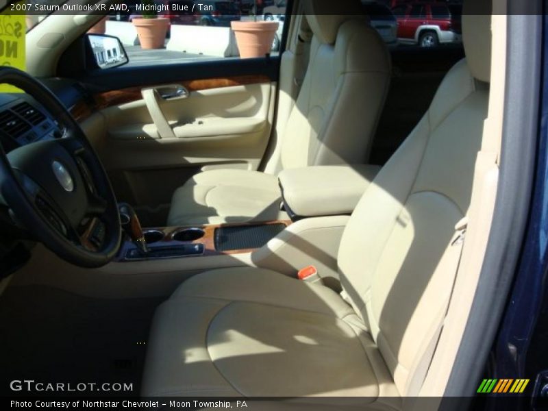 Midnight Blue / Tan 2007 Saturn Outlook XR AWD