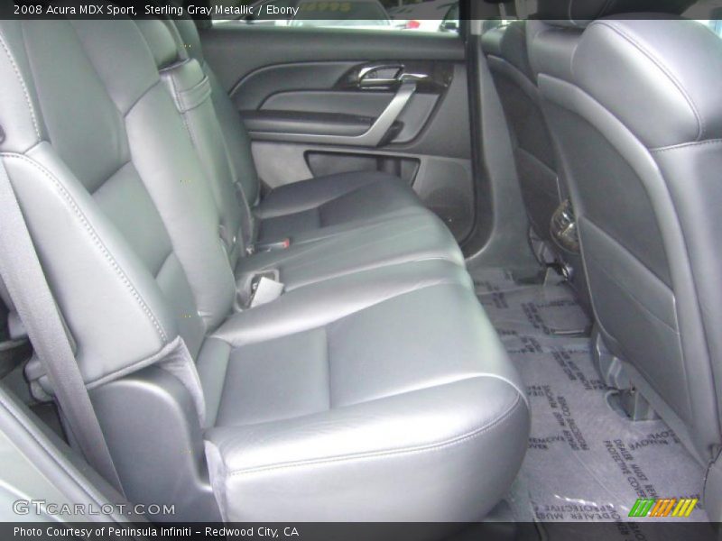 Sterling Gray Metallic / Ebony 2008 Acura MDX Sport