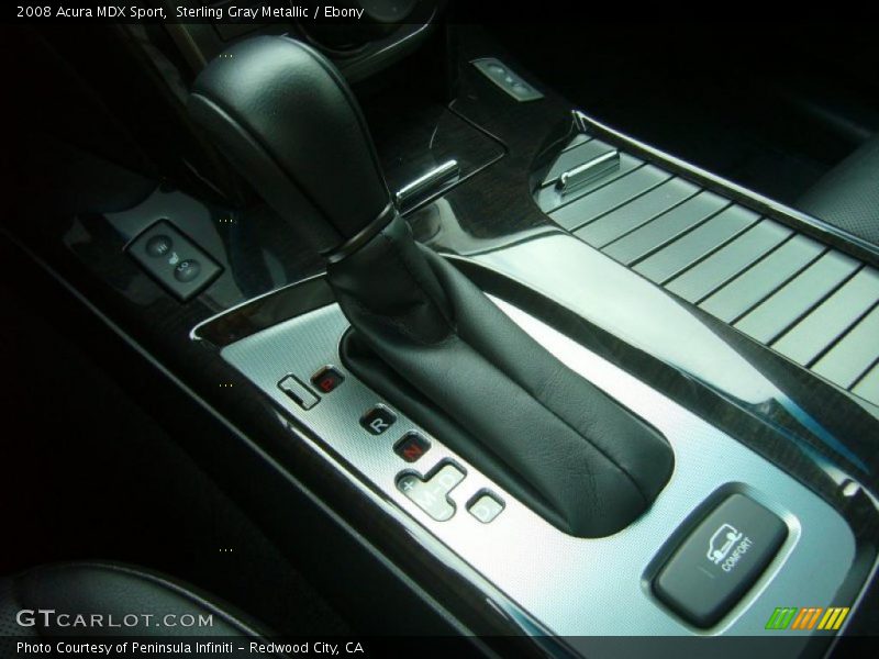 Sterling Gray Metallic / Ebony 2008 Acura MDX Sport