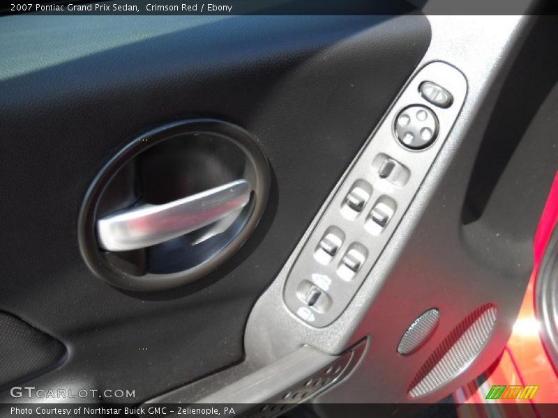 Crimson Red / Ebony 2007 Pontiac Grand Prix Sedan
