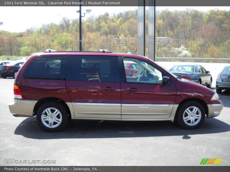 Cabernet Red Metallic / Medium Parchment 2001 Ford Windstar SEL