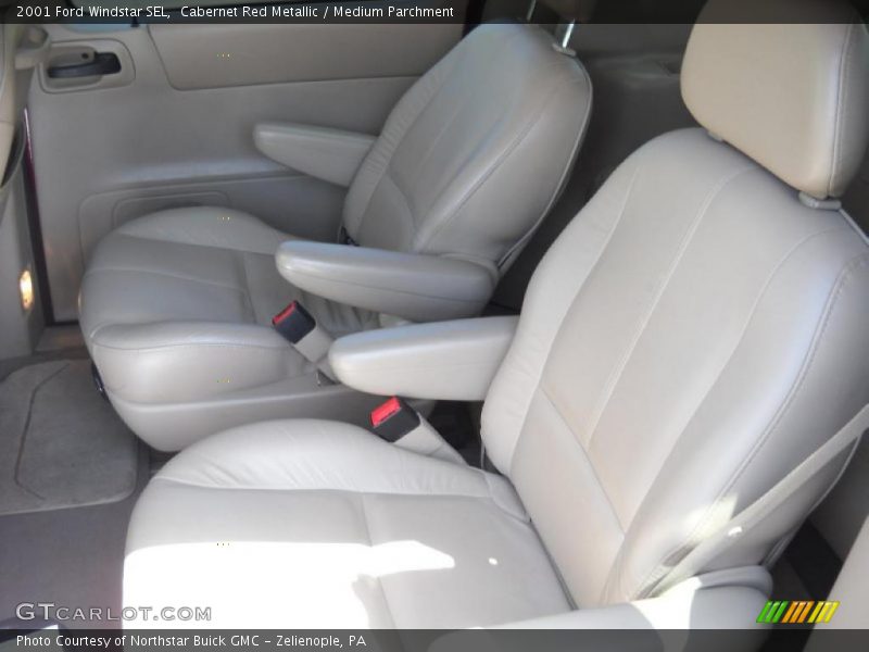 Cabernet Red Metallic / Medium Parchment 2001 Ford Windstar SEL