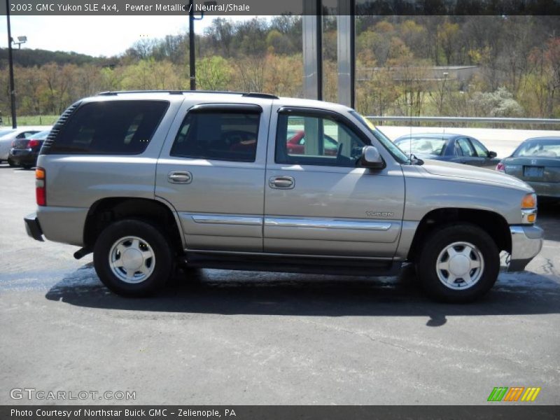 Pewter Metallic / Neutral/Shale 2003 GMC Yukon SLE 4x4