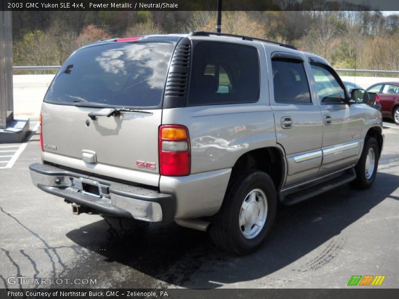 Pewter Metallic / Neutral/Shale 2003 GMC Yukon SLE 4x4