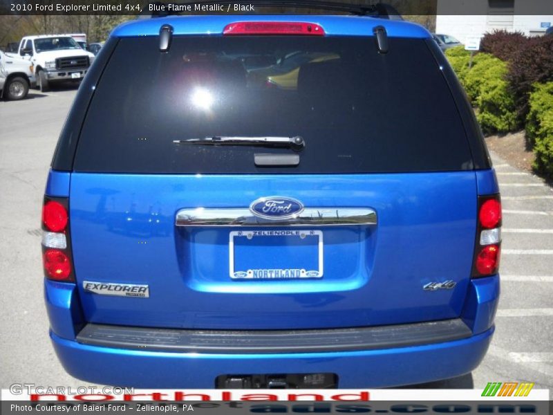 Blue Flame Metallic / Black 2010 Ford Explorer Limited 4x4